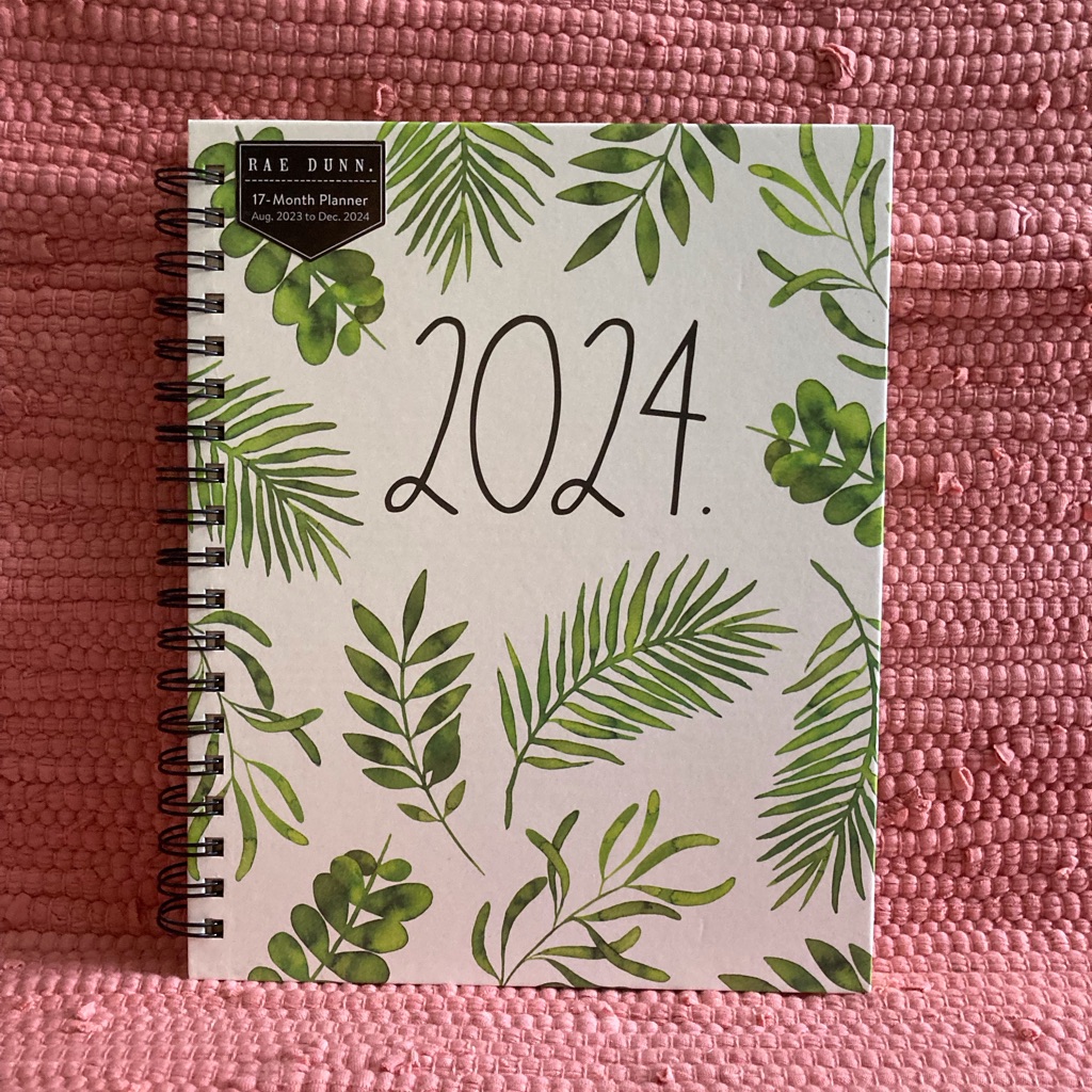 Rae Dunn 2024 Spiral Planner